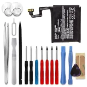 BATTERIJ COMPATIBEL MET APPLE WATCH 4  40MM  A2058 220MAH + SCHROEVENDRAAIERSET VERVANGENDE ACCU RESERVEBATTERIJ EXTRA ENERGI