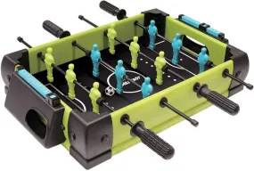 MINIVOETBALTAFEL 50 X 11,5 CM ZWART/GROEN